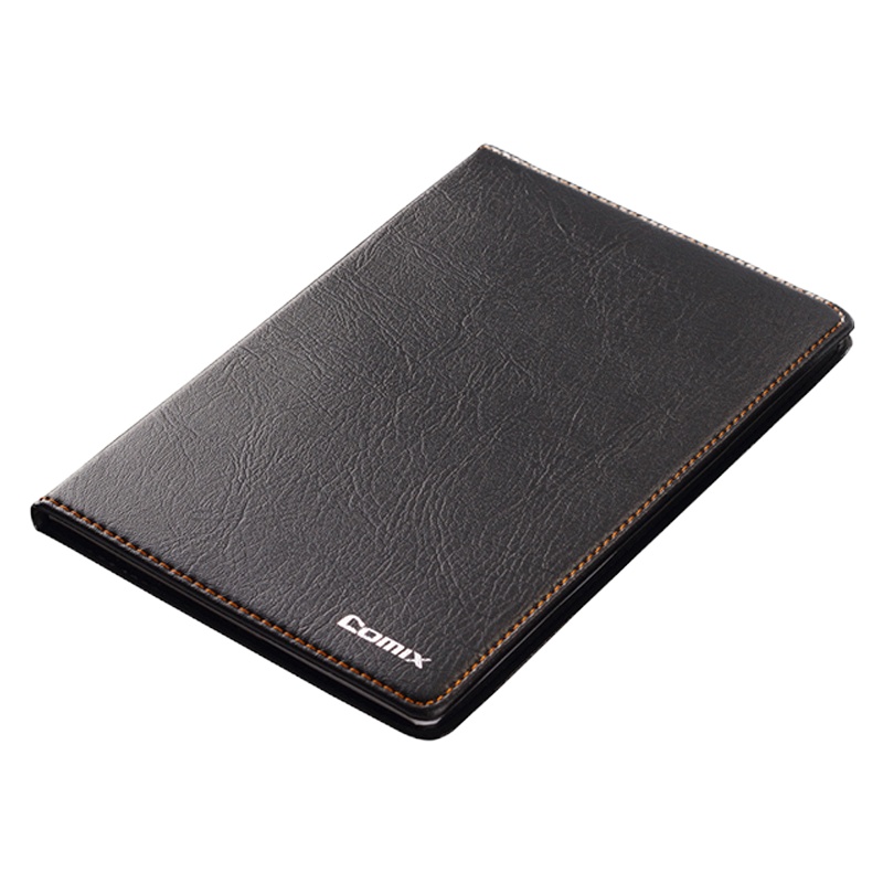 齐心 简约系列皮面本 25K 74张 黑色 C4612