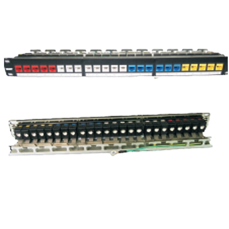 台胜 超五类非屏蔽配线架 24口 不含模块含安装