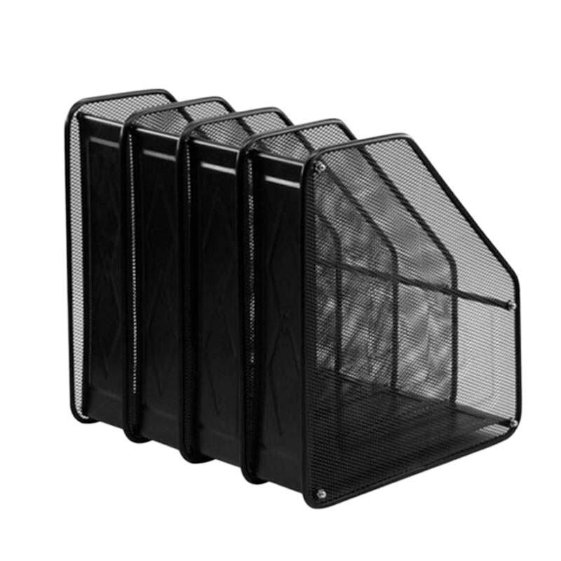 诚隆 网状文件架9304D 4联 黑色