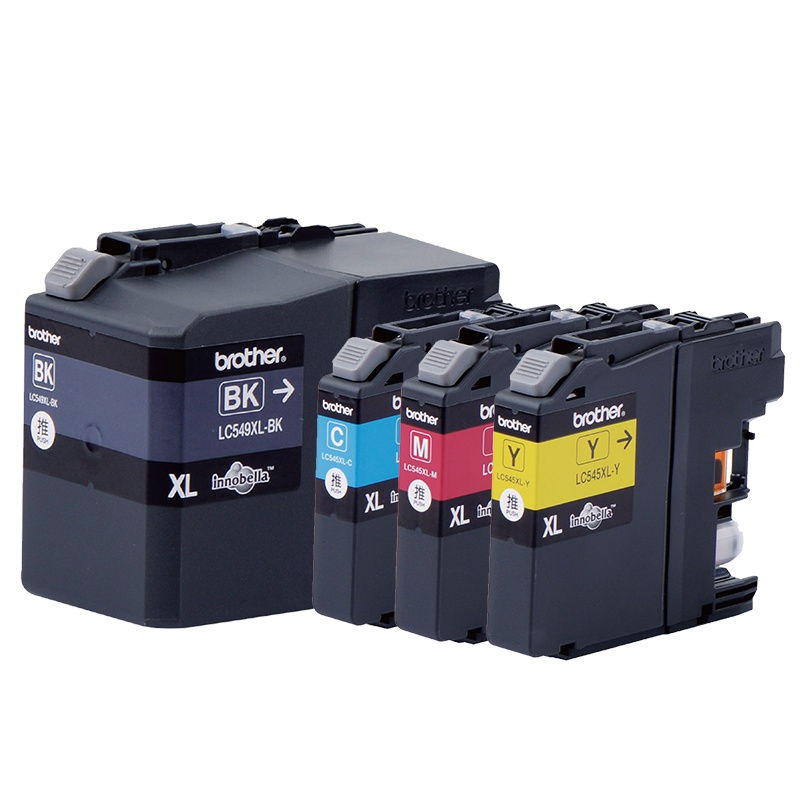 兄弟(brother)原装墨盒 LC549XL-BK LC545XL-CMY 适用J100 J105 J200