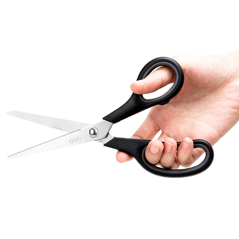 得力6002小号剪刀 双支装(混色发货)