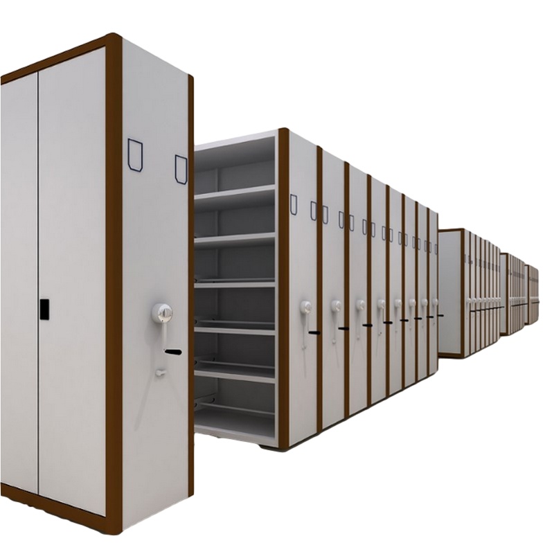 逐鹿中原手摇式档案密集柜文件柜电动密集架移动档案柜AY1016资料架每立方米