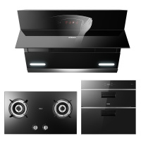 老板(ROBAM)侧吸式油烟机灶具套餐27N1+32B0+XB702X消毒柜燃气灶抽烟机吸油烟机烟灶套餐厨房电器