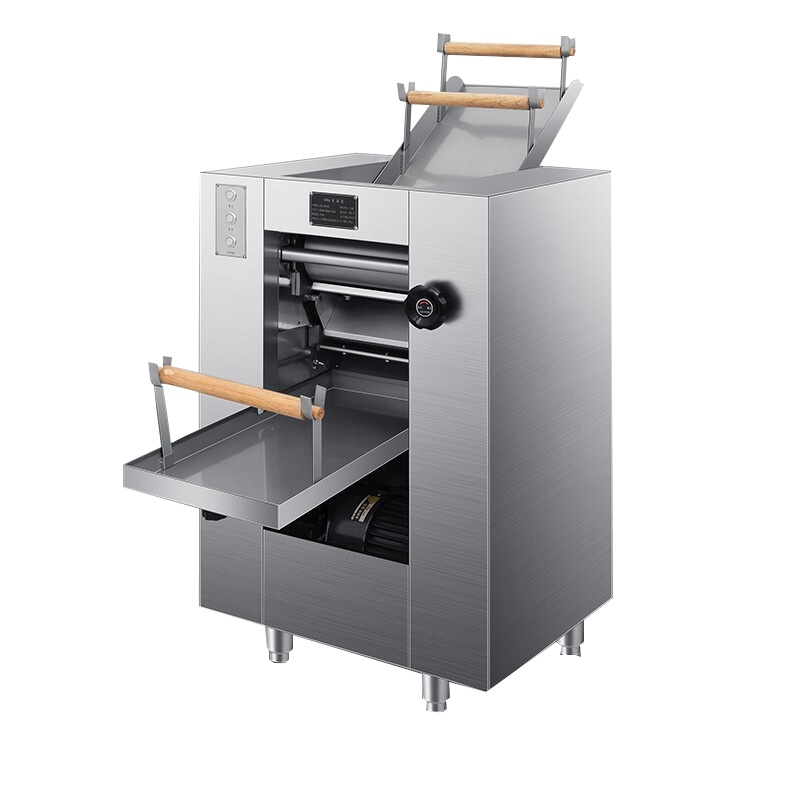 德玛仕（DEMASHI）压面机商用电动 挂面饺子面皮机全自动面条机JCQ-YMJ60A（60KG/H全封闭 两把面刀）