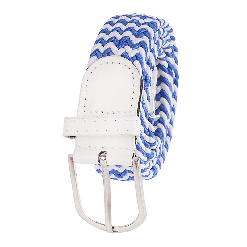 青年帆布男士皮带男式皮带帆布针扣男士裤带男式裤带帆布男士裤腰带帆布男式裤腰带PD180112L蓝色