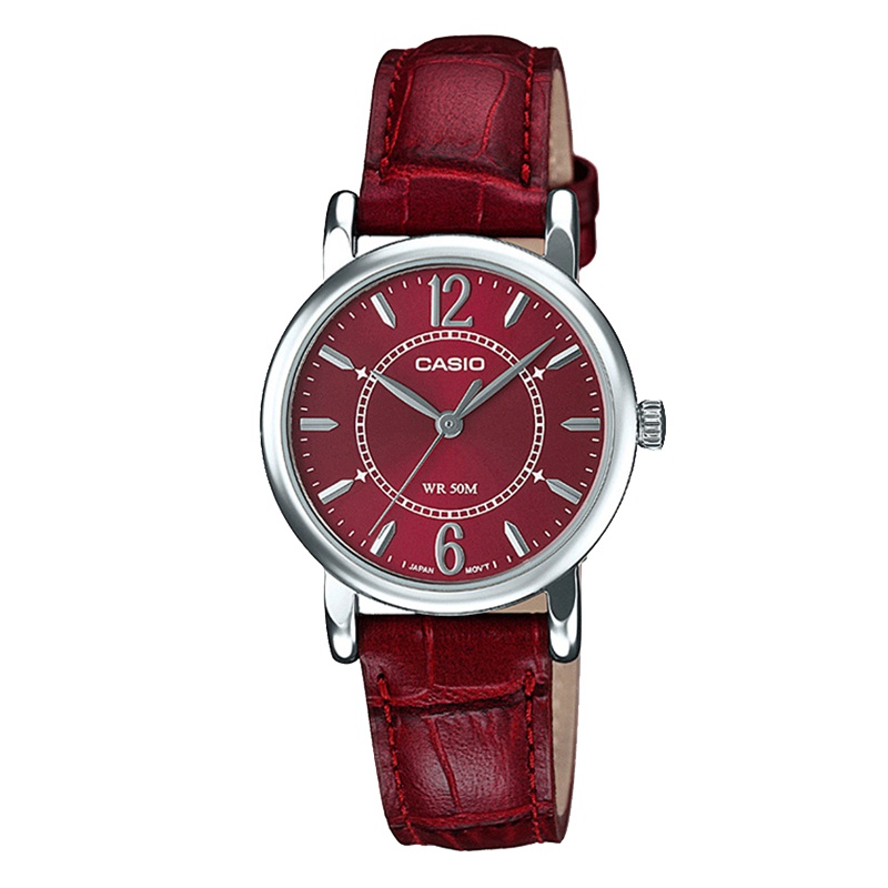 CASIO卡西欧 石英表 女 大众指针系列日韩品牌休闲女士表LTH-1058L-4A