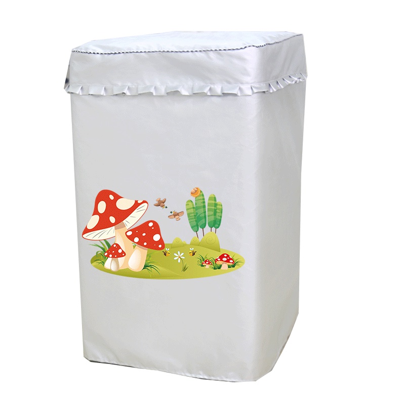 千莎 海尔小天鹅松下美的lg三洋波轮洗衣机罩防水防晒防尘罩上开盖洗衣机罩保护套罩子