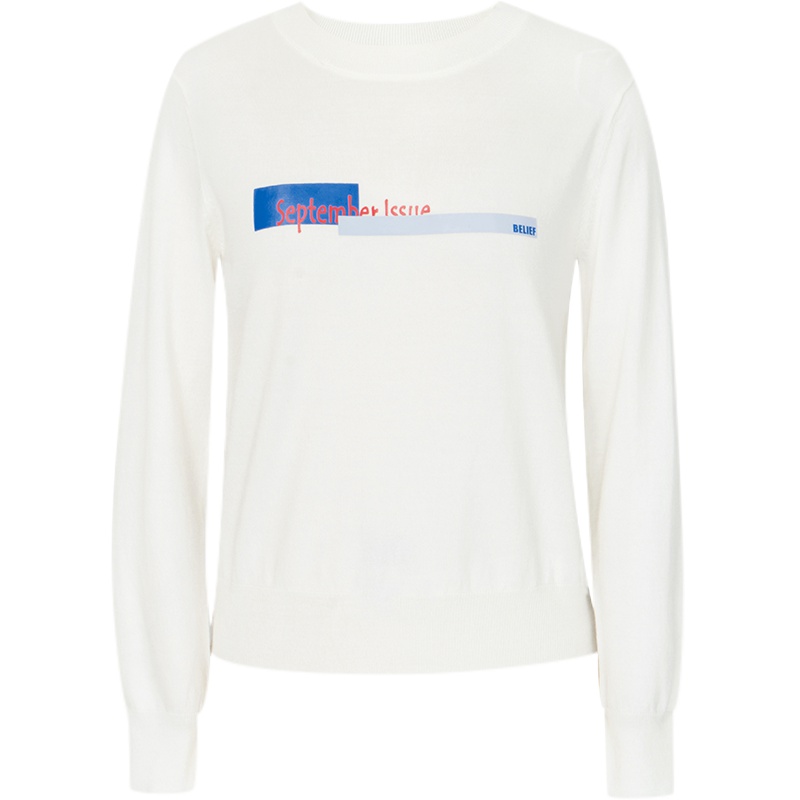 【商场同款】伊芙丽休闲时尚舒适毛针织衫