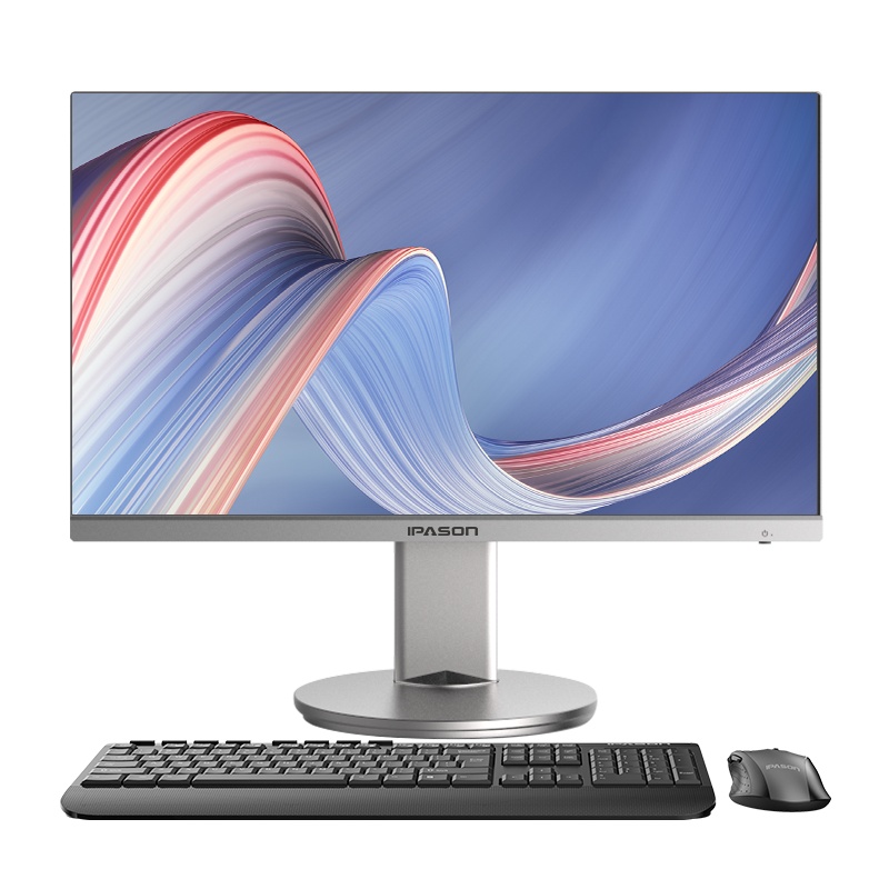 攀升 A3 PRO 23.8英寸一体机电脑(Intel四核J4125 8G内存 256G固态 双频WiFi+蓝牙 无线键鼠套装 3年质保)旋转升降 商务一体机 家用办公一体机