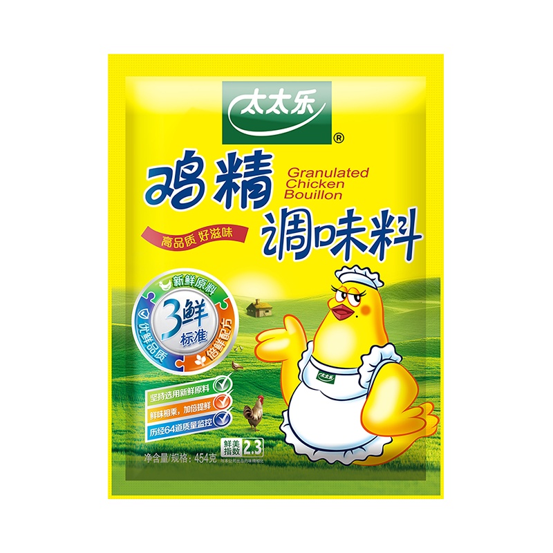 太太乐三鲜鸡精454g家庭厨房调味料