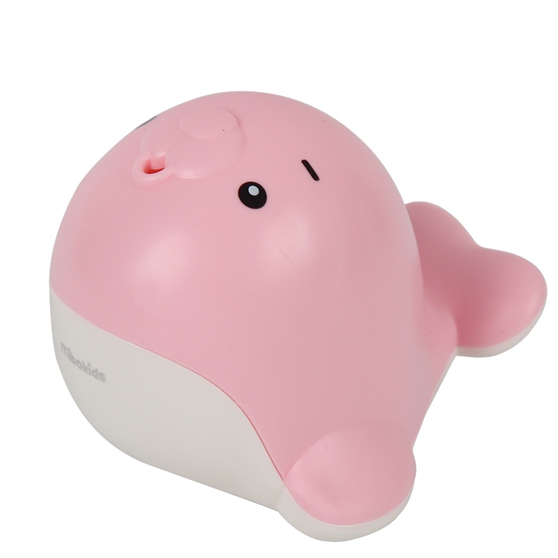 米宝兔宝宝儿童洗澡喷水神器抖音同款水滴动物大象海狮戏水玩具MB84BF海狮-粉
