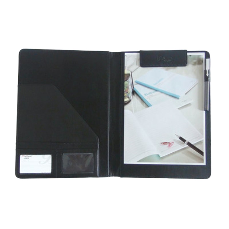 百利文A4合同磁扣签约文件夹合同本合同签约夹红黑皮夹