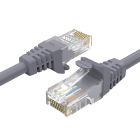 超五类网线 灰 QS5401A 1.5米