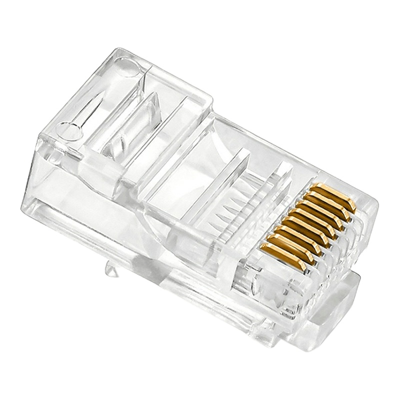 丽贴 LN-SJT05-T 超五类通孔非屏蔽网络水晶头 100颗/件 （单位：件）