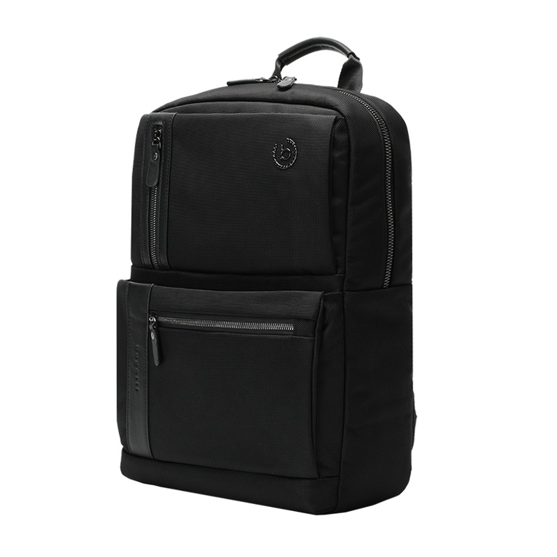 bugatti 德国轻奢品牌 男士商务双肩包大容量防泼水多功能高级感21英寸笔记本电脑包出差休闲旅行简约背包男