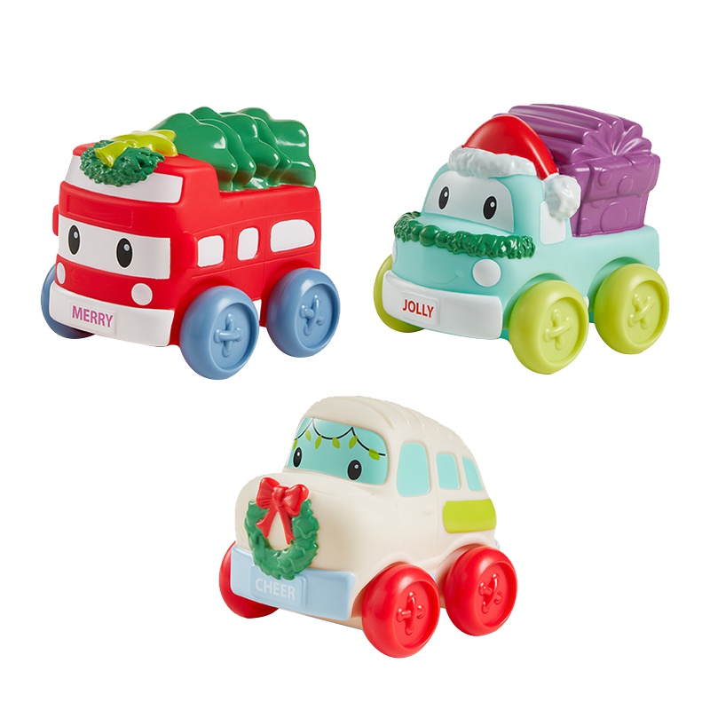 infantino美国婴蒂诺卡通车套装男孩女孩玩具