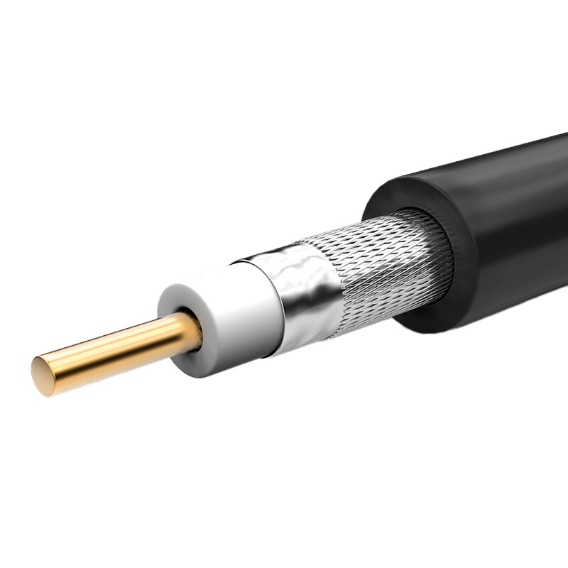 秋叶原(CHOSEAL)QS2108T100S HD-SDI 镀锡铜高清移动数字视频监控视频线 100米