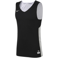 【自营】NIKE耐克男装背心两面穿无袖透气吸汗运动上衣867767 L 867767-012队黑+队白+队白