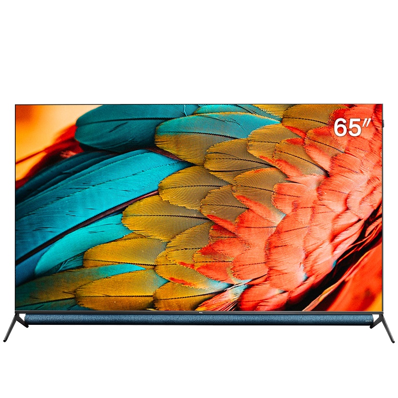 TCL 65Q10 65英寸液晶平板电视机 4k超高清 量子点 金属全面屏 人工智能智慧屏 安桥音响 3+32GB大内存