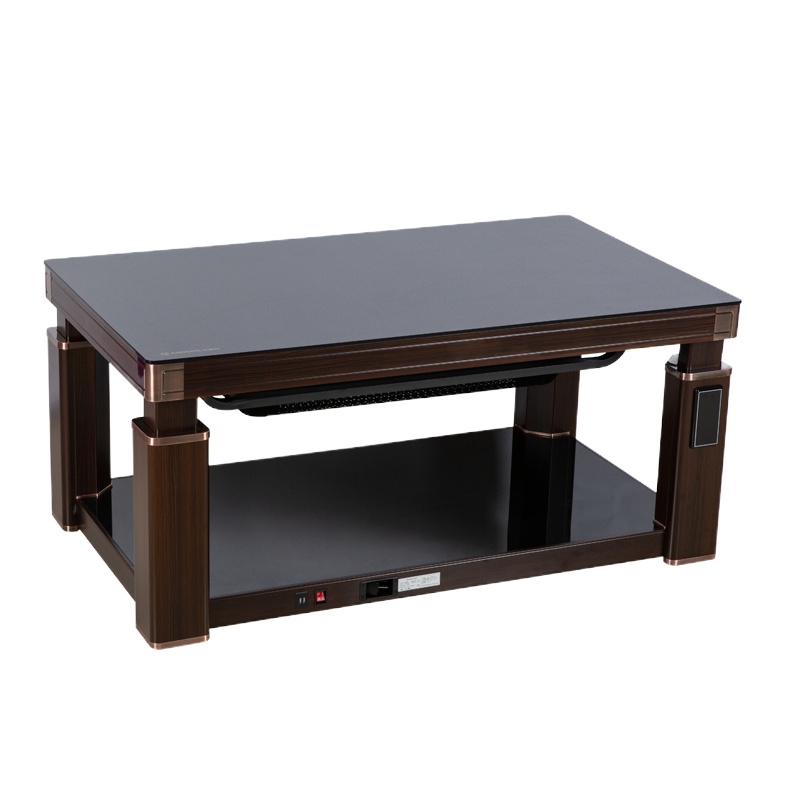 艾美特升降取暖桌电暖桌升降茶几长方形智能语音电炉桌子取暖桌取暖家用考火炉取暖桌取暖茶几升降茶几电暖桌烤火桌子客厅书桌