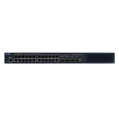 锐捷（Ruijie）24口千兆POE交换机 RG-S2910-24GT4SFP-UP-H(V3.0)