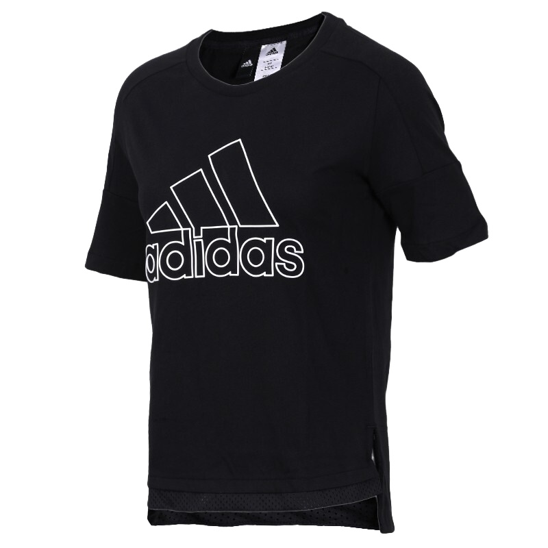 阿迪达斯（ADIDAS）女款运动休闲短袖T恤CZ5042/CZ5040