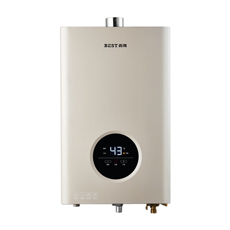 百得(BEST) 燃气热水器12HT 分段微焰精控恒温 低水压启动 12升 液化气