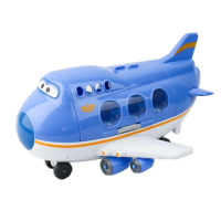 正版奥迪双钻超级飞侠大鹏场景套装乐迪金宝惯性滑行飞机儿童玩具 大鹏场景720804送6