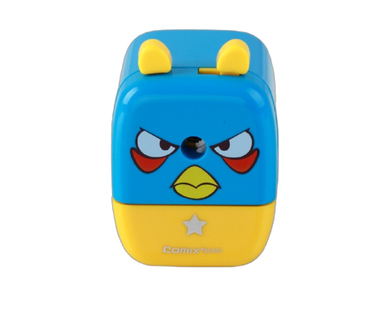 齐心(COMIX) B2445 木偶奇遇记削笔机/卷笔刀 颜色随机 单个价格