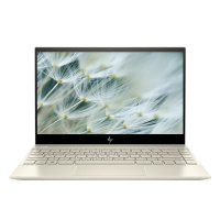 惠普(hp)ENVY 13-aq0008TX 13.3英寸轻薄本笔记本电脑(I5-8265U 8G 512GB SSD 独显 金色)