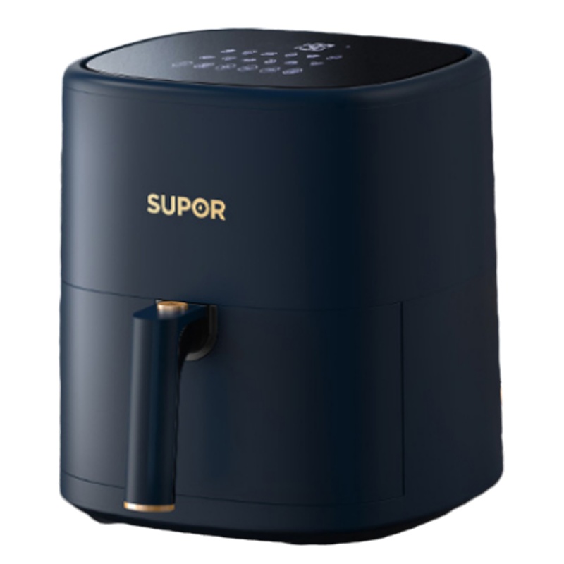 苏泊尔KD50D825空气炸锅家用5L大容量智能电炸锅 无油低脂煎炸 液晶触控智能预约 多功能烤箱薯条机