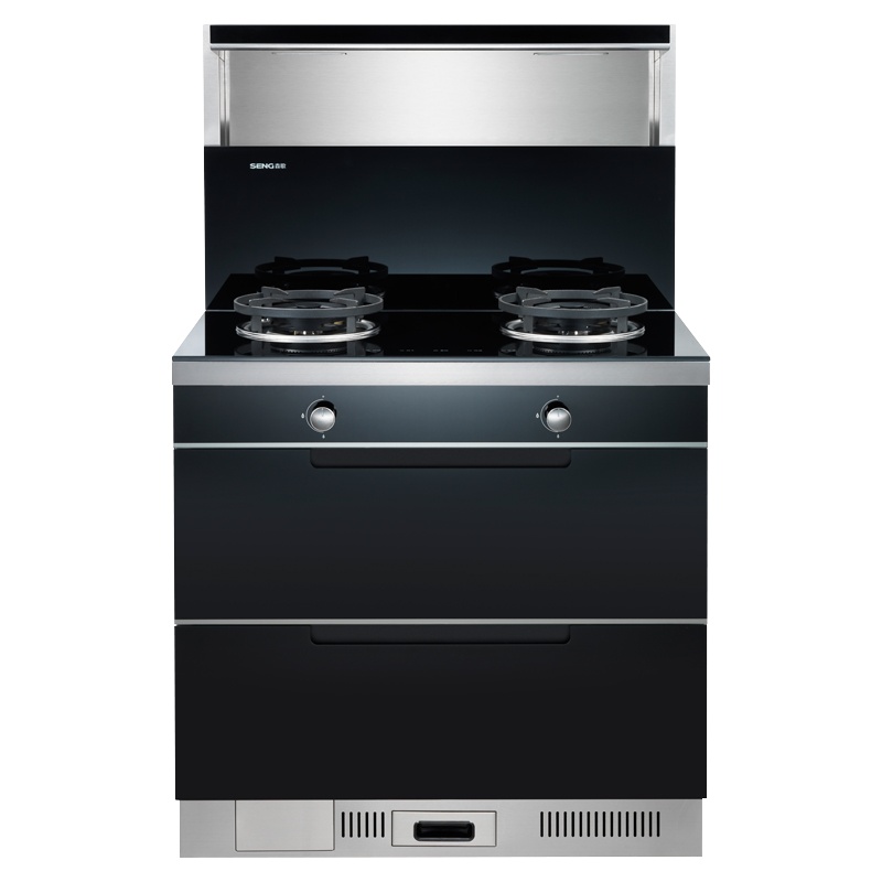 森歌(SENG) M3C精致小尺寸家用集成灶一体机烘干保洁柜油烟机燃气灶烟灶套装 天然气