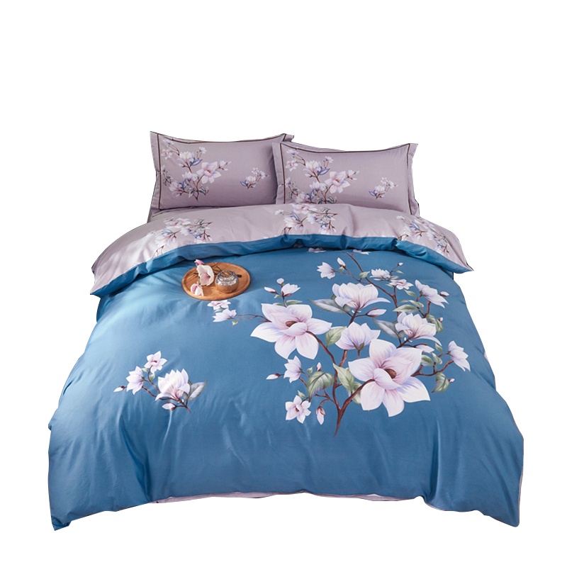 路易卡罗(Louiskellog) 爱丽丝纯棉印花四件套 芳华 精品四件套 单个价