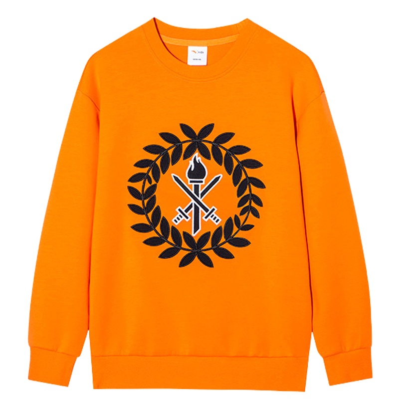 【安踏儿童时装周款少年顽家】ANTA2020春季新款男童潮流针织手术室套头卫衣