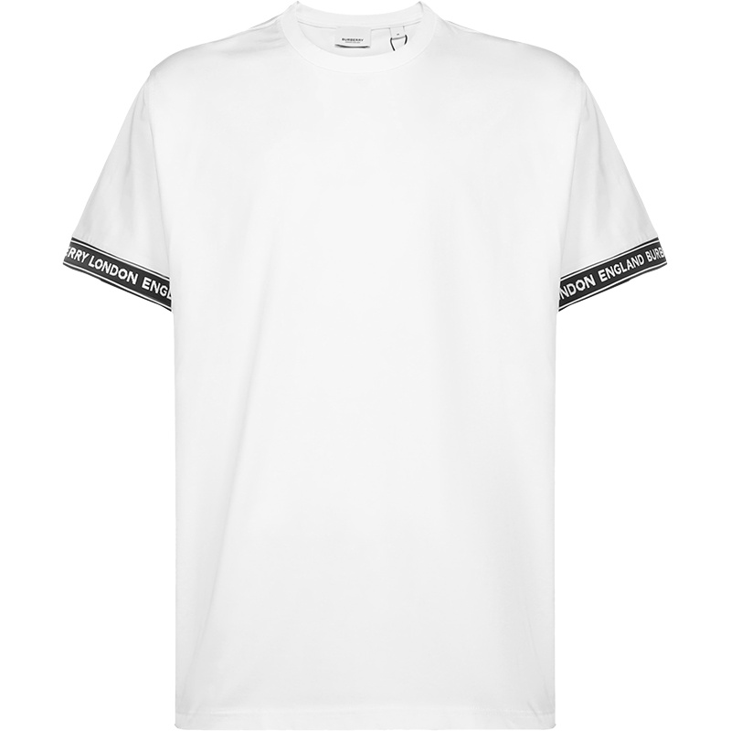 BURBERRY 博柏利 男款 棉质宽松版圆领短袖T恤 80294481