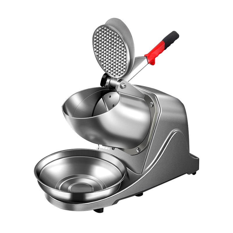 乐创(lecon) 刨冰机碎冰机商用大功率沙冰机 电动冰沙机小型雪花机