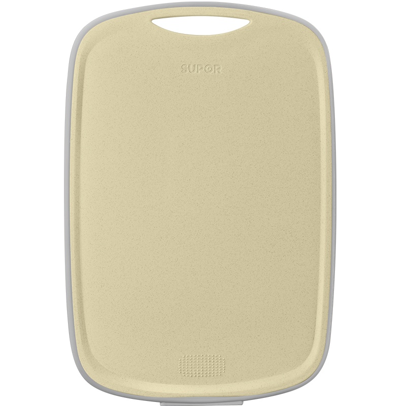 苏泊尔(SUPOR)复合麦纤维抗菌防霉砧板双面菜板案板切菜切水果适合锋利刀具使用中号厚款 P382610AB1