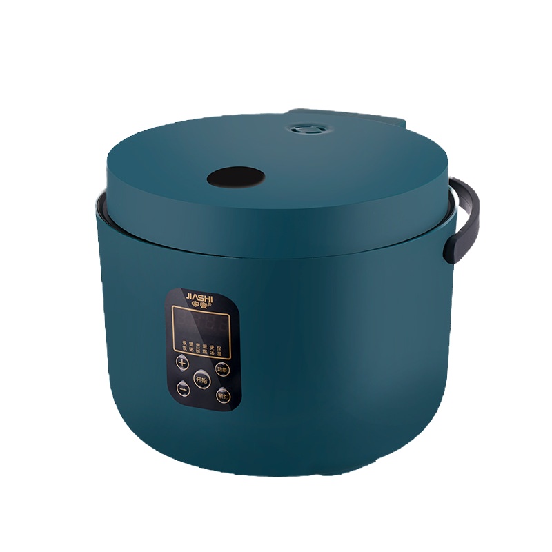 家實(JIA Shi) 智能电饭煲黄晶内胆3L家用多功能电饭锅小型小家电电器蒸饭锅礼品锅煲北欧绿