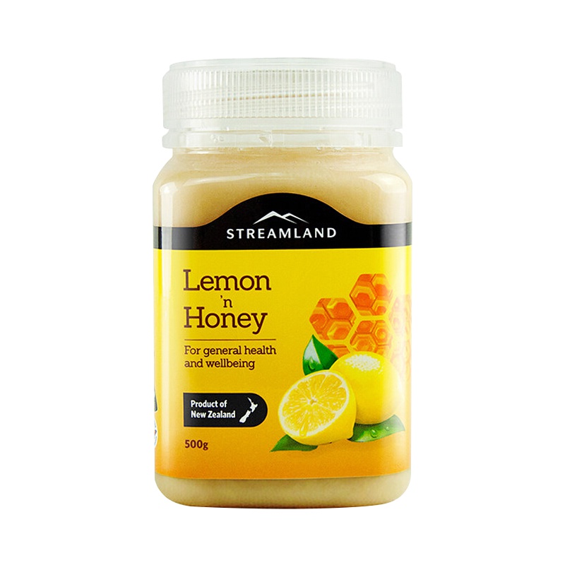 Streamland新溪岛柠檬蜂蜜500g 冲调饮品 1瓶