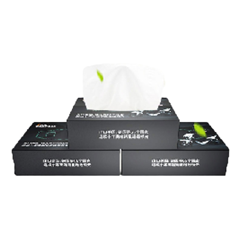 定制纸巾盒300克白卡哑膜 纸盒170mm*110mm*40mm3层40抽原木浆纸*5000/盒