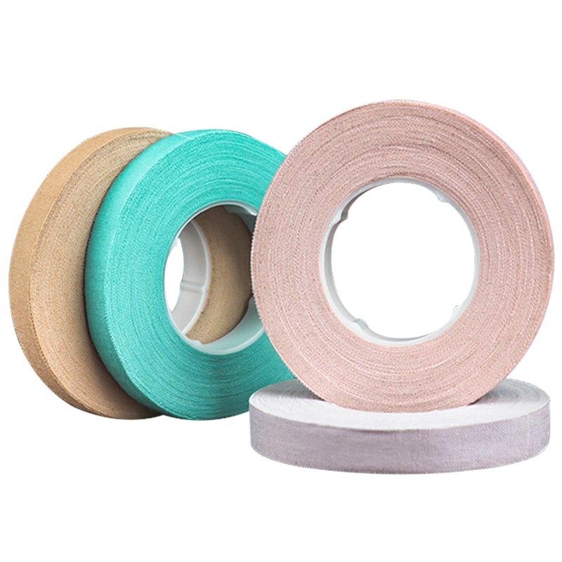 米沙瓦医疗彩色胶布医用胶带10米大卷13卷盒装古筝弹琴演奏用蓝色胶布