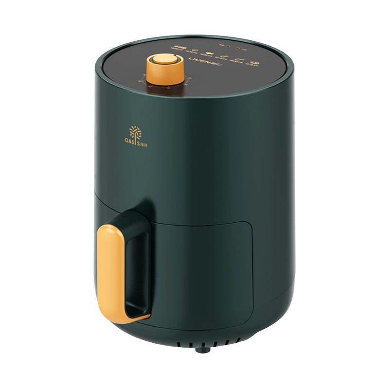 利仁(Liven)智能空气炸锅家用多功能无油煎炸无烟大容量双锅热空气循环不粘烤架易清洗自动断电G-5Q