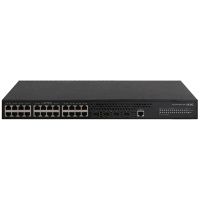 华三(H3C) MS4300V2-28P 24口千兆安防交换机 非网管三层企业级监控专用