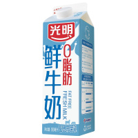 光明新鲜屋脱脂牛奶950ml