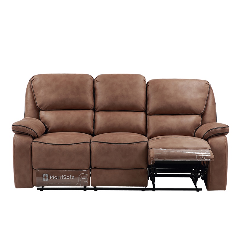 慕容美式科技布艺小户型沙发简约现代家用客厅轻奢多功能三人沙发