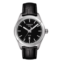 天梭(TISSOT)PR100系列时尚休闲商务皮带石英女士手表T101.210.16.051.00