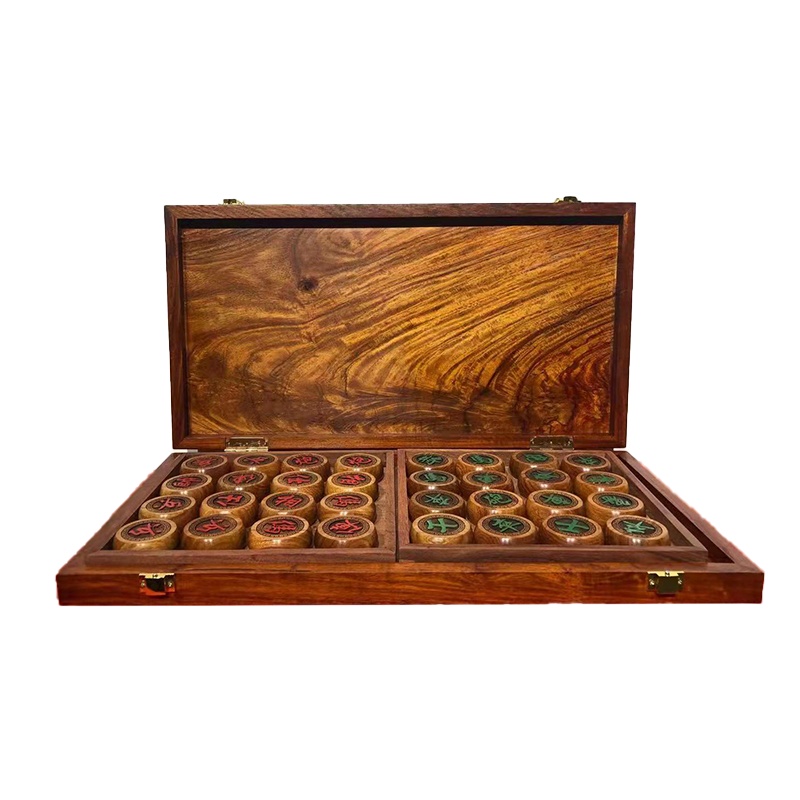 高步红木便携式棋盘民间工艺品国标红木中式棋盘