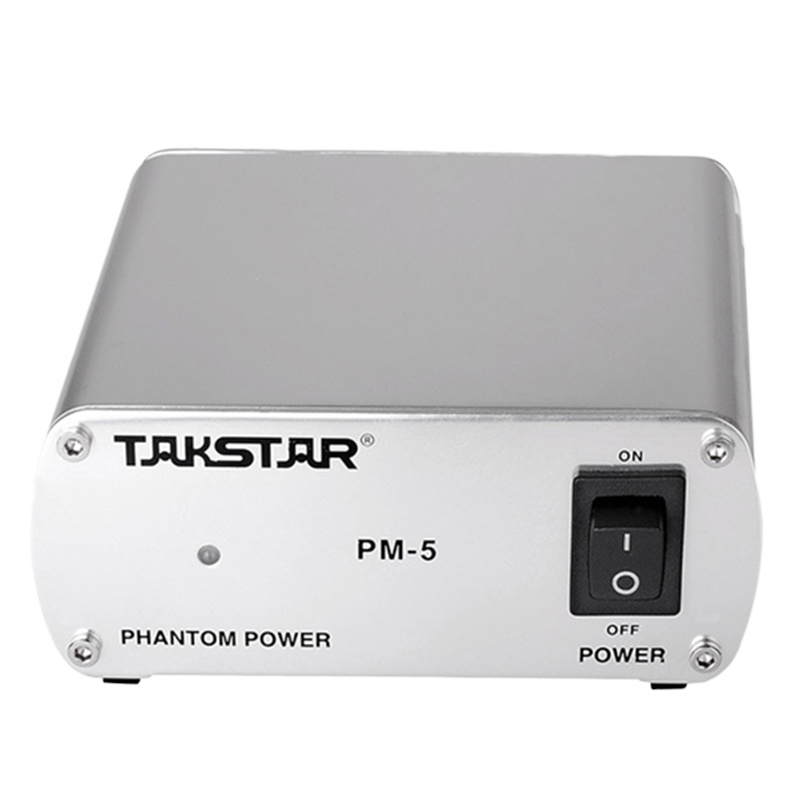 Takstar/得胜 PM-5 幻象电源 48V电源 电容麦电源 专业话筒电源