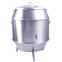 乐创 商用烧鸭炉果木炭式吊炉烤鸡炉烤鸭机 90单层