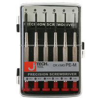 捷科(JETECH)yjj-PES-S6 6支套装橡胶弹力精密螺丝批 单位:件